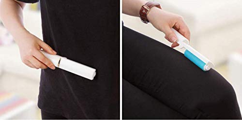 Lint Roller Reusable Pet Hair Remover, Washable Pet Hair Roller with Handle and Cover and Travel Size Roller（4 Pack Washable Sticky Rollers - PawsPlanet Australia