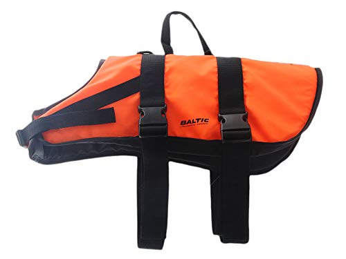 Baltic Standard Fastening Pet Buoyancy Aid with Strap X-Small 0-3 Kg Orange - PawsPlanet Australia