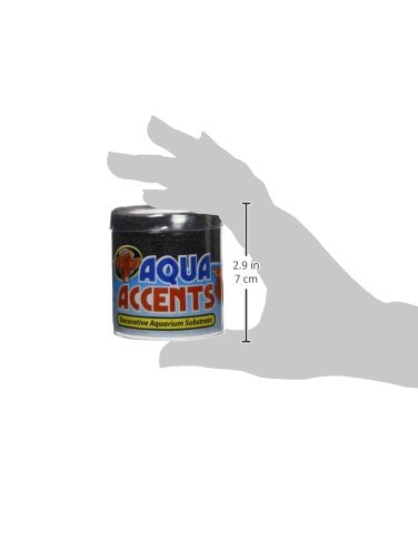 [Australia] - Zoo Med Laboratories AZMBA3 Aqua Accents Midnight Black Sand, 1/2-Pound 