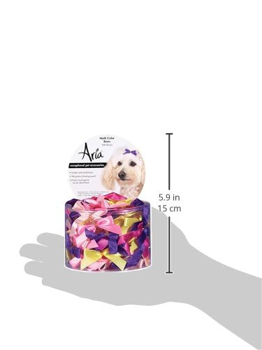 [Australia] - Multicolor Dog Bows (100 Pieces) 100/Pack 