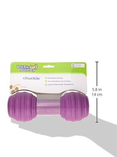 Busy Buddy Chuckle, Interactive Treat Dispensing Dog Toy, Chew Toy with Engaging Noise - PawsPlanet Australia