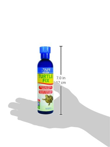 API TURTLE FIX Antibacterial Turtle Remedy 8-Ounce Bottle 8 ounce - PawsPlanet Australia