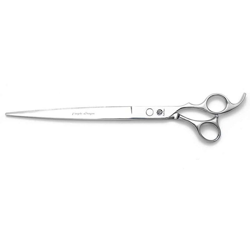 Purple Dragon 5"/5.5"/6"/6.5"/7"/7.5"/8"/9"/10" Sharp Edge Hair Cutting Shears Pet/Puppy/Cat Grooming Scissors with Bag - Perfect for Barber or Dog Groomer 10 inch - PawsPlanet Australia