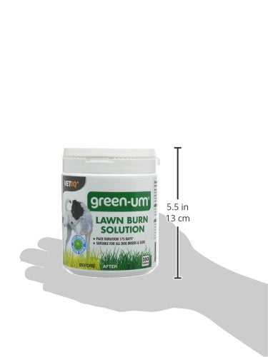 Mark And Chappell Ltd VetIQ Green-UM Lawn Burn Solution, one size, MCH0140 Green-Um 350 Tablets - PawsPlanet Australia