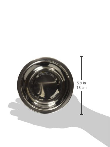 [Australia] - Fuzzy Puppy Pet Products Stainless Steel Dog Bowl 1-Pint 