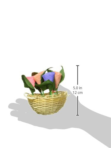 Rosewood Boredom Breaker Small Animal Activity Toy Floral Hanging Basket - PawsPlanet Australia