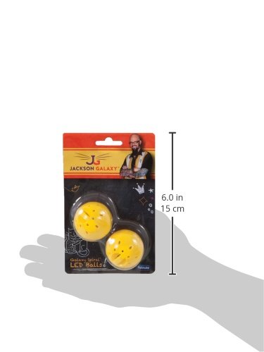 [Australia] - Petmate Jackson Galaxy Spiral LED Ball 6.0000 X 4.0000 X 1.6000 