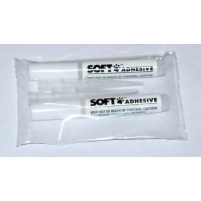 [Australia] - Soft Claws: 2 Adhesive Glue Sticks & 6 Applicator Tips Extra Supplies for Canine and Feline 