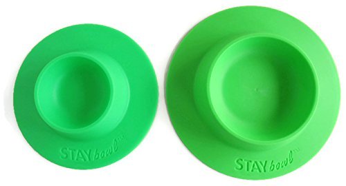 [Australia] - STAYbowl Tip-Proof Bowl for Guinea Pigs and Other Small Pets - Spring Green - Large 3/4 Cup Size New 