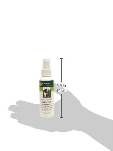 Natural Care for Dogs; Ear Mite Soothe for Ear Mite Protection; 4 fl. oz. - PawsPlanet Australia