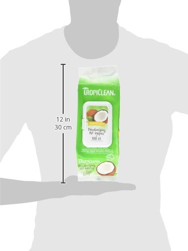 [Australia] - TropiClean Wipes for Pets Hypoallergenic 100 ct 