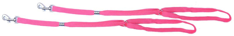 [Australia] - No Sit Haunch Holder Dog Grooming Loop Harness Leash Hair & Fur Remover Dog Cat Grooming Loop Leashes,Pink Small 2 Pack 