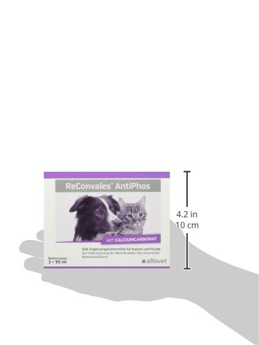 Alfavet ReConvales AntiPhos for dogs and cats - 3 x 90 ml single - PawsPlanet Australia