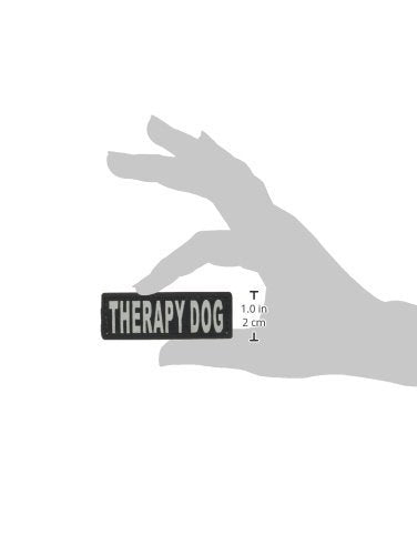 [Australia] - Dogline "Therapy Dog Removable Patches Extra Small (1" x 2.75") 