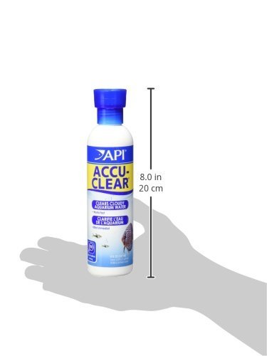 API ACCU-CLEAR Freshwater Aquarium Water Clarifier 8-Ounce Bottle - PawsPlanet Australia