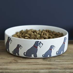 Schnauzer large dog bowl (small also available) - PawsPlanet Australia