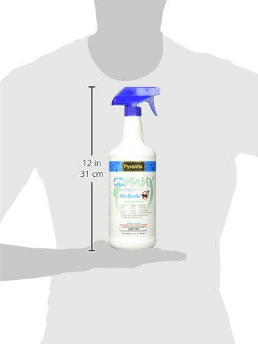 Pyranha Odaway Odor Eliminator Water-Based 32 fl oz. Spray Bottle - PawsPlanet Australia