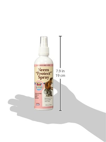 [Australia] - ARK NATURALS Neem Protect Spray for All Pets, 8-Ounce Pump Bottles (Pack of 3) 