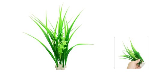 [Australia] - Uxcell Plastic Aquarium Decor Underwater Plant, 10.2-Inch, Green 