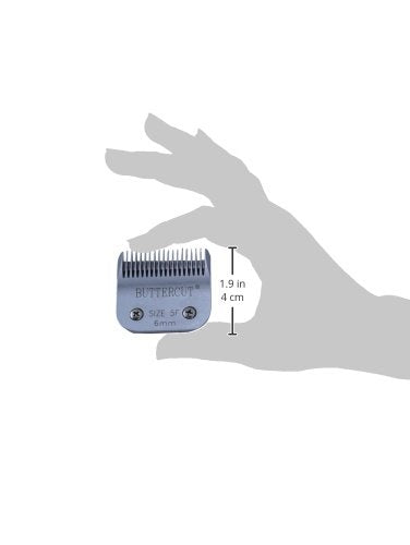 Geib Buttercut Stainless Steel Dog Clipper Blade, Size-5F, 1/4-Inch Cut Length - PawsPlanet Australia
