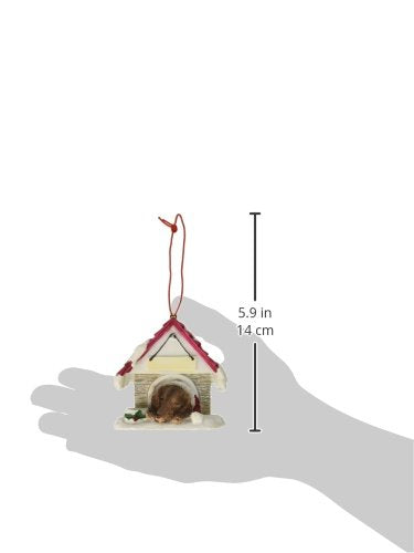 [Australia] - Dachshund Red Dog House Ornament 