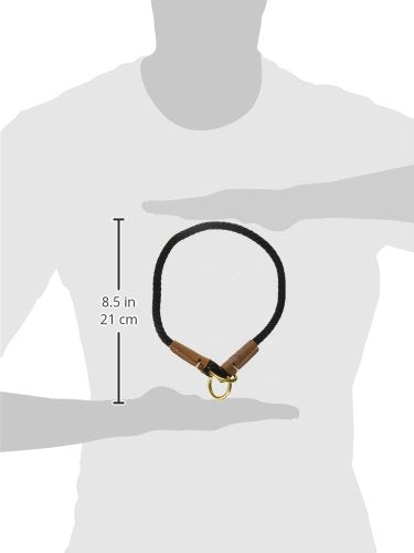 [Australia] - Mendota Command Slip Collar, Black, 20" 