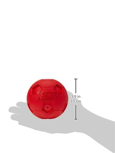 Nerf Dog Squeak Soccer Ball: Ø 4 cm(Color May Vary) - PawsPlanet Australia