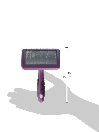 Rosewood Salon Soft Protection Grooming Slicker Dog Brush, Medium 1 Count (Pack of 1) Single - PawsPlanet Australia