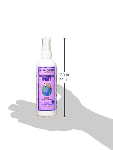 [Australia] - Earth Bath Lavender 3 - in - 1 Deodorizing Spritz for Dogs 8oz 