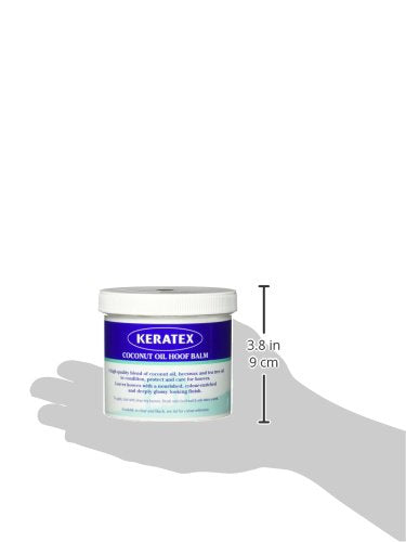 Keratex Coconut Oil Hoof Balm, 400g, Black - PawsPlanet Australia