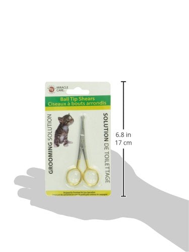 [Australia] - Miracle Coat Pet Ball Tip Shear, 4-Inch 