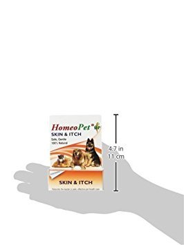 HomeoPet All Natural Skin And Itch Relief 0.5 Ounces (4 Packs) - PawsPlanet Australia