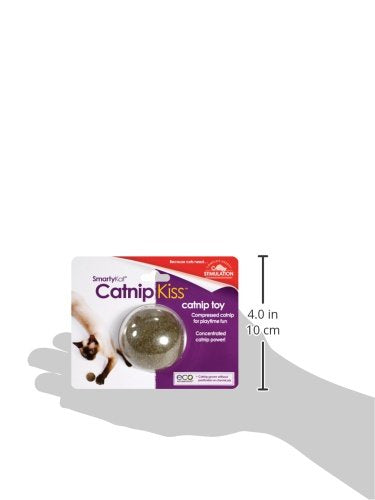 [Australia] - SmartyKat Compressed Catnip Cat Toy Kiss Cat Ball 