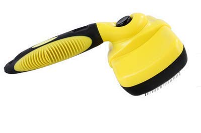 [Australia] - Automatic Self-Cleaning Dog Brush & Cat Brush – Automatic Pet Grooming Brush – One-Button Depilation Soft Needle Comb 