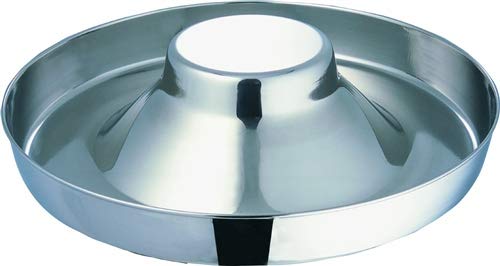 [Australia] - King International Stainless Steel Dog Bowl 1 Puppy Litter Food Feeding Weaning Silver Stainless Dog Bowl Dish Large Dogs, Pets Feeder Bowl and Water Bowl Perfect Choice 