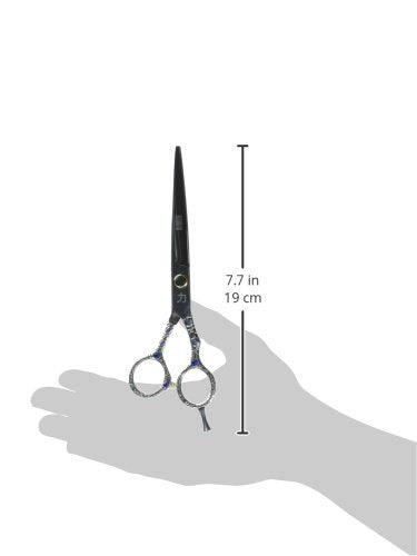 [Australia] - ShearsDirect Japanese 440C Stainless Steel Shear with Jeweled Handle and Off-Set Handle Design for Pets, 7-Inch 
