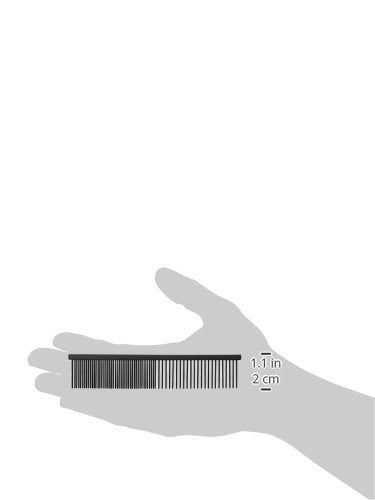 [Australia] - Master Grooming Tools Xylan Combs — Coated Combs for Grooming Dogs - Face/Finishing, 4½" 