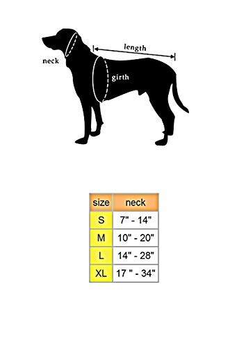 [Australia] - ComfortFlex American Made Fully Padded Nylon Adjustable Martingale Type Flat Reflective Limited Slip Dog Collar for Active Dogs Medium Mariner 