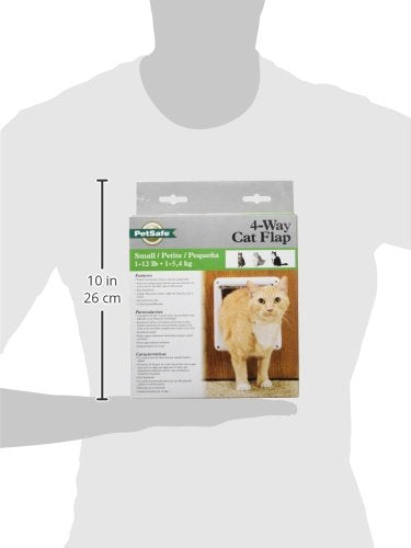 [Australia] - PetSafe Four Way Cat Flap, White 