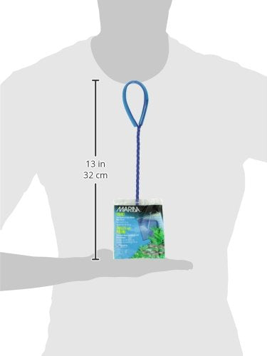 [Australia] - Marina 3-Inch Blue Fine Nylon Net with 10-Inch Handle 3 inch net Standard Packaging 