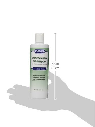 [Australia] - Davis Veterinary Products Chlorhexidine Shampoo for Dogs Cats Pets, Bundled with Health Tracker 2 Pack 