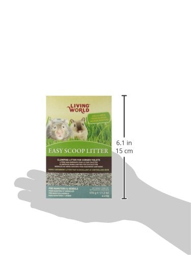 [Australia] - Living World Hamsters/Gerbils Easy Scoop Litter, 1.2-Pound 