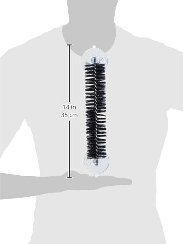 [Australia] - K&H PET PRODUCTS EZ Mount Self-Grooming Brush, One Size/3.5" x 17", Black 