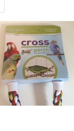 Rope Cross Perch Medium - Budgies , Parakeets, Parrots - PawsPlanet Australia