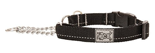 RC Pet Products 5/8" Primary Collection Martingale Dog Training Clip Collar, X-Small, Black X-Small: 5/8" Width - PawsPlanet Australia