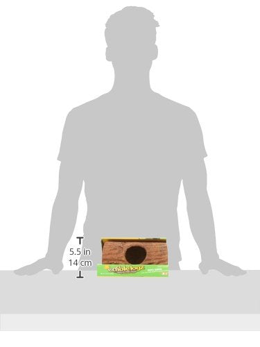 United Pet Group P-E12205 Bird Chewable Log Hideout, Large - PawsPlanet Australia