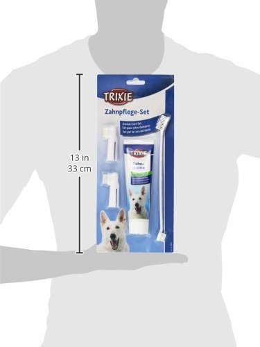 Trixie 2561 Dental Care Kit, dog 1 White - PawsPlanet Australia