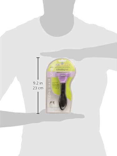 Furminator Long Hair deShedding Tool for Cats, Small S - PawsPlanet Australia