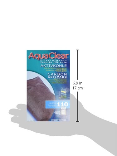 [Australia] - AquaClear A622 110 Activated Carbon Insert ,White, 9 Ounces 