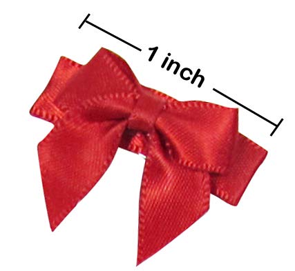 HipGirl Cute Puppy Dog Bows Girl, Dog Hair Clips- Girl Dogs Accessories and Puppy Accessories, Pet Grooming Products. Assorted Pack to Match Girl Dog Clothes Satin Mini Bow Clips-1" Wide - PawsPlanet Australia